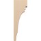 Ekena Millwork 6"W x 12"D x 36"H Thin Pescadero Rough Cedar Woodgrain TimberThane Corbel, Primed Tan CORUR06X12X36PECRCPR - alternate 6